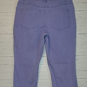 Woman Within | Light Purple Natural Fit Jeans | 12W